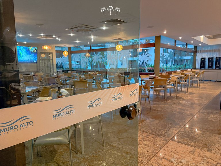Flat exclusivo para Familia Beira Mar Muro Alto