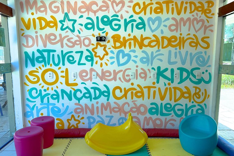 Flat exclusivo para Familia Beira Mar Muro Alto