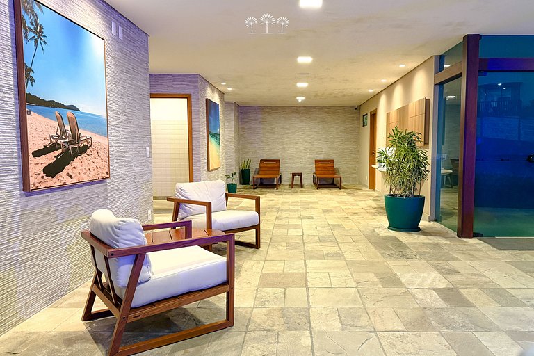 Flat exclusivo para Familia Beira Mar Muro Alto