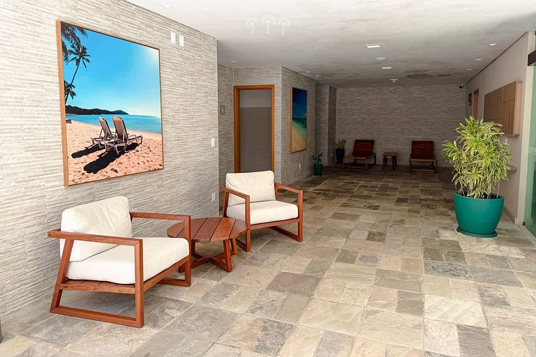 Flat exclusivo para Familia Beira Mar Muro Alto