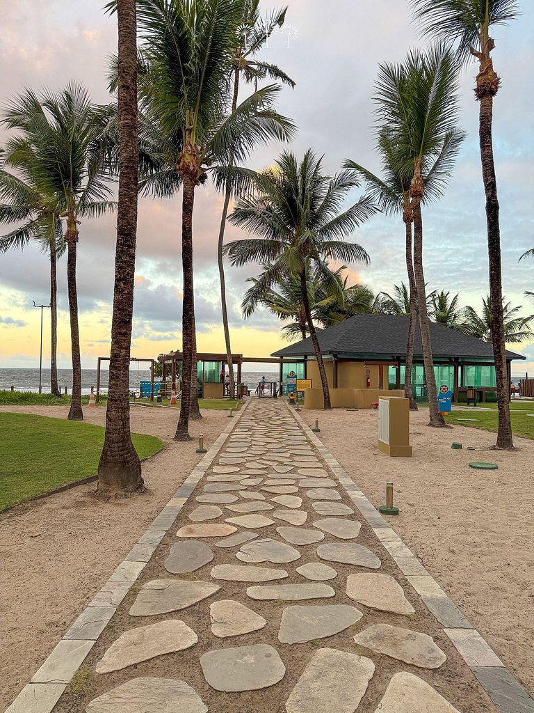 Flat exclusivo para Familia Beira Mar Muro Alto
